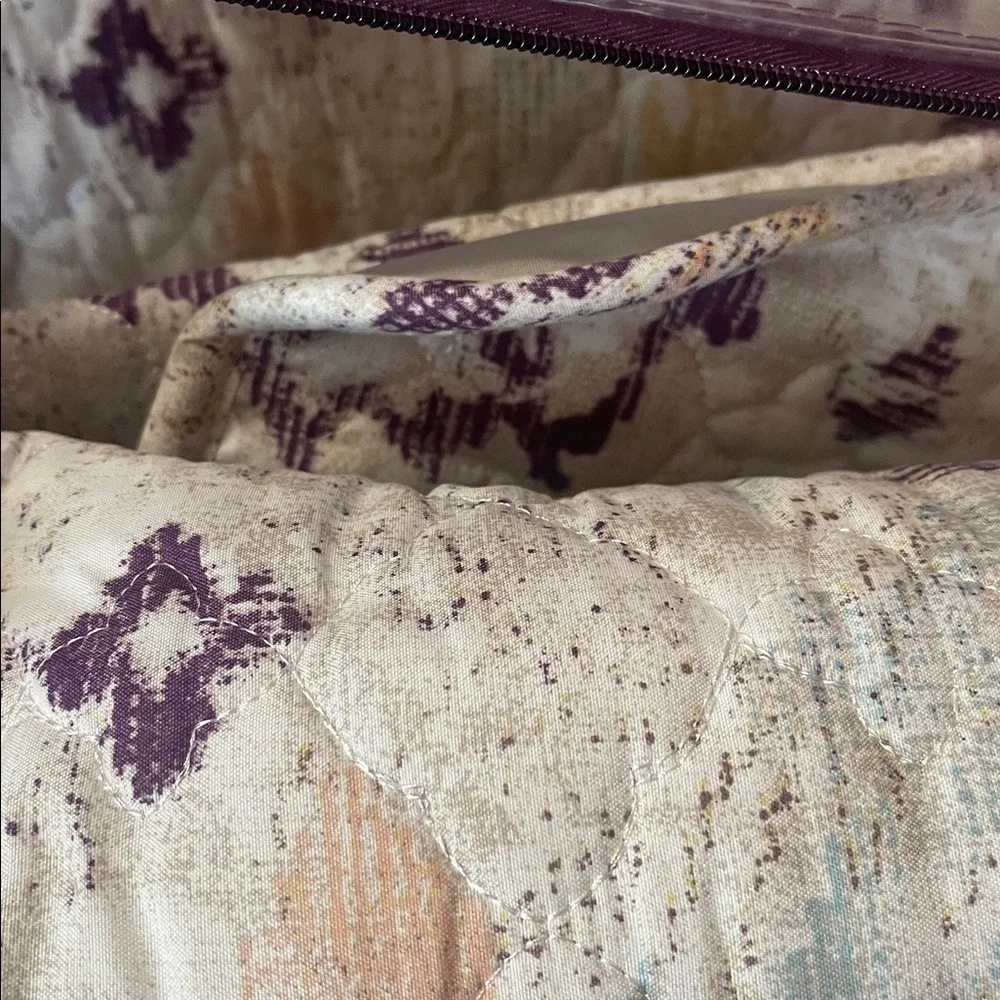 Gloria Vanderbilt Quilt Set - Purple and Yellow NO OFFER Please